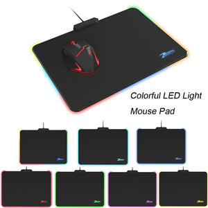 USB RGB LED Gaming Mouse Mat Pad