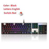 Original Motospeed CK104 RGB Switch Gaming Wired Mechanical Keyboard